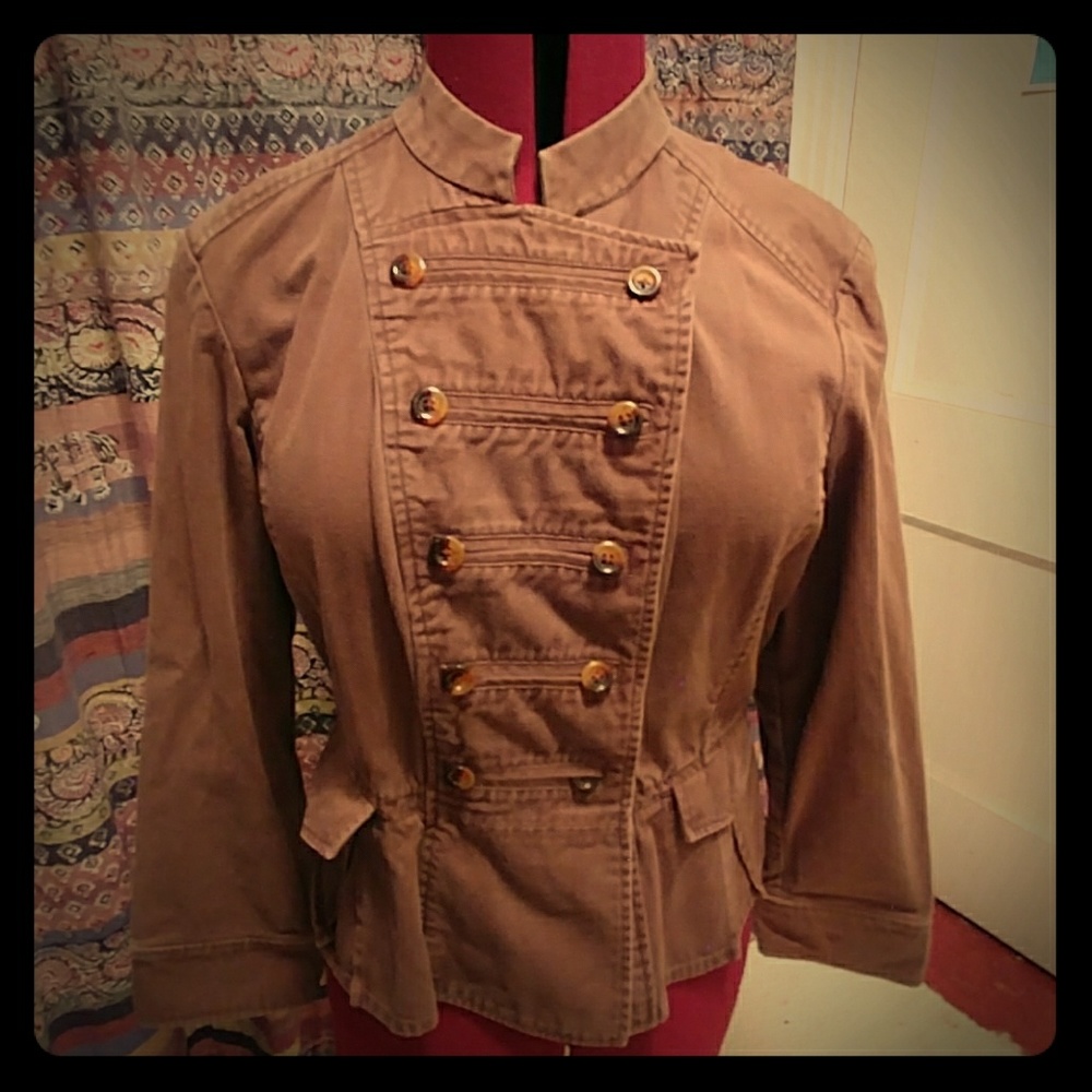 🌈💖💎SuPER CuTE MOSSIMO military coat!!